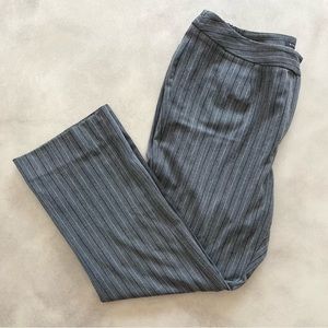 Jones New York Pinstriped Straight Leg Pants, Size 18W